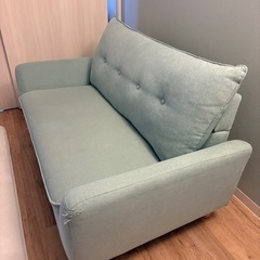 ニトリ　ローソファにもなるコンパクトソファ(Nパック4 GR)の画像