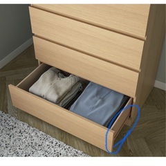 IKEA 4段タンスの画像