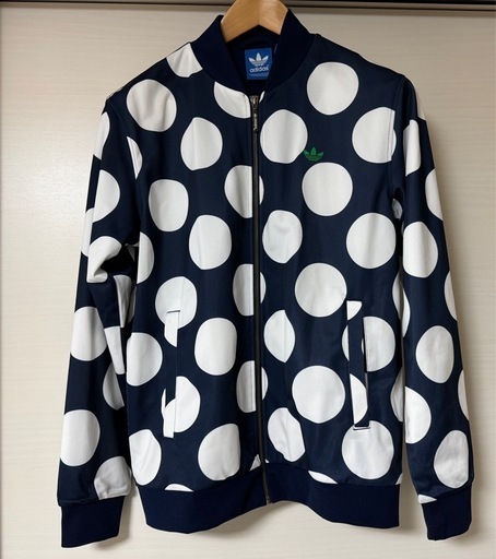 アディダス × スタンスミス トラックジャケット 水玉 ドット XL