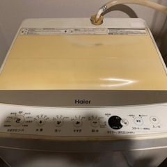 洗濯機 2019年製の画像