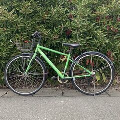 【点検/整備渡し】 外装7段 あさひ OFFICE PRESS 街乗り クロスバイクの画像