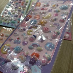 ボンボンドロップシール　10種15シートまとめ売りの画像