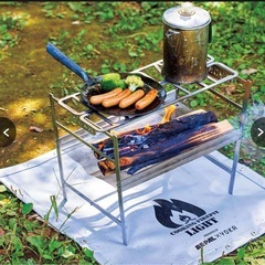 新品未開封　BE- PAL×YOKA（ヨカ） BE-PAL別注　COOKING FIREPIT LIGHTの画像