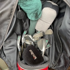 ゴルフクラブセット　ケース付　　中古の画像