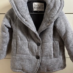 【120】DOLLY RIBBON ダウンジャケットボア　キルティングの画像