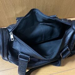 ボストンバッグ　レザーの画像