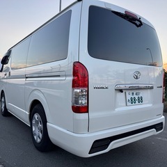 ⭐️ハイエース4型⭐️ディーゼル⭐️両側パワースライドドア⭐️車検あり！すぐ乗れます！の画像