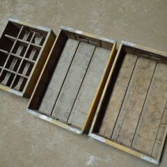 コカ・コーラ　木箱　3つ　昭和の画像