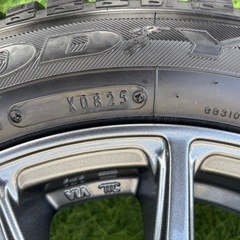 新品オールシーズンタイヤアルミセット　155/65R14の画像