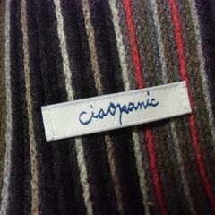 CIAOPANIC ストライプ マフラー お譲りします。の画像