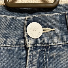 LEEデニムミニスカートの画像