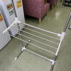 【リサイクルショップ ピカソ 小松原】👚✨【ステンレス製ハンガーラック】室内物干しラック✨★3819★の画像