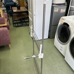【リサイクルショップ ピカソ 小松原】👚✨【ステンレス製ハンガーラック】室内物干しラック✨★3819★の画像