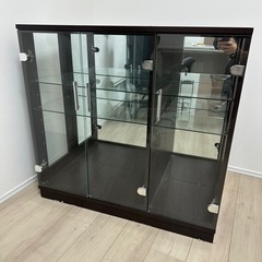 ガラス収納台【幅900/奥350/高865】mmの画像