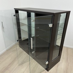 ガラス収納台【幅900/奥350/高865】mmの画像