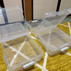 ベッドの下の収納ケース2個セット！の画像