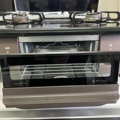 【リサイクルショップ ピカソ 小松原】🍳✨【LPガス用】パロマ ガスコンロ（左強火タイプ／2020年製） IC-S37BM-L✨★9656★の画像