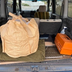 【200Lかんなくず】ミニトン袋　袋持参1000円引き　木くず　おがくず　ふわふわ粒大　小動物　マット　床材④の画像