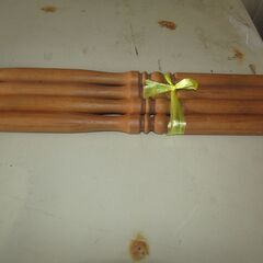 手すり棒　４本　241ｃｍ　未使用の画像