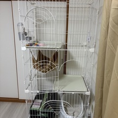 キャットケージ3段の画像