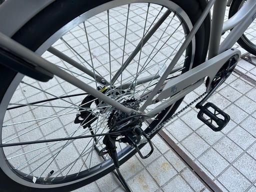 あさひ[ASAHI] ボールドライン-O 27インチ 6段変速 オートライト シティサイクル ママチャリ 自転車