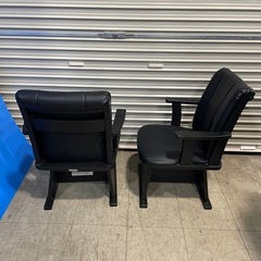 ダイニングこたつチェア 回転イス 椅子 ダイニングチェアの画像