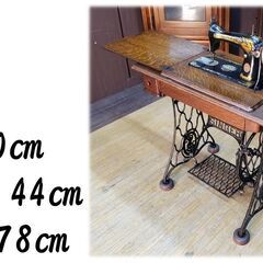 K15　アンティーク　シンガー SINGER　足踏みミシンの画像