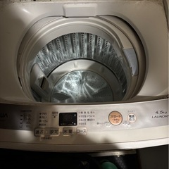 アクア  4.5kg  洗濯機の画像