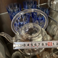 ガラス製 急須の画像