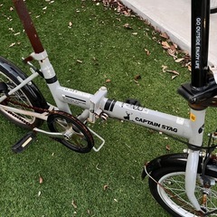 CAPTAIN STAG 折りたたみ自転車の画像