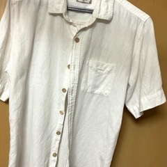 セシルマクビー バッグCECIL McBEE ＋TKMIXPICE  シャツ リネンシャツ 麻100 M ブルー　短パン(GU)・白シャツ 4点セット❸　　　　の画像