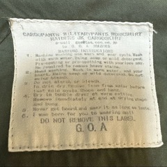 貴重！goa タイトスカート　オリーブグリーンの画像