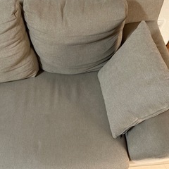 モダンデコ ソファ2人掛けの画像