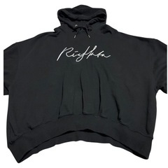 ✨希少・美品✨ atmos pink 筆記体ロゴパーカー L ドルマンスリーブの画像