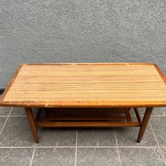 木製vintageコーヒーテーブル⭐︎カリモクの画像
