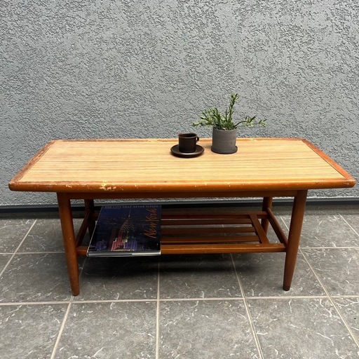 木製vintageコーヒーテーブル⭐︎カリモク