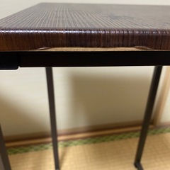 ドウシシャ サイドテーブル GST3030-BR（ブラウン） 中古 2点の画像