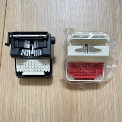 【新品】ガチャ／タイプライター　2つの画像