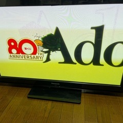 Panasonic 42インチの液晶テレビ
 の画像