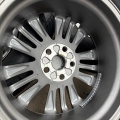 40系アルファード　ヴェルファイア 新車外し　純正ホイール　スタッドレスタイヤホイールセット　新品タイヤ　225/60r18の画像