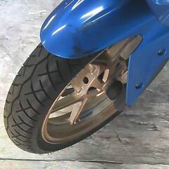 KAWASAKI ニンジャ250R 青 エンジン始動動画 自賠責保険で乗れます 半額配送キャンペーン 現状渡し諸経費￥0- 横浜 P-Yardの画像