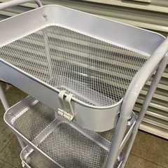 キッチンワゴン 収納棚 キャスター付き 3段の画像