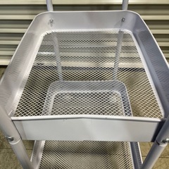 キッチンワゴン 収納棚 キャスター付き 3段の画像