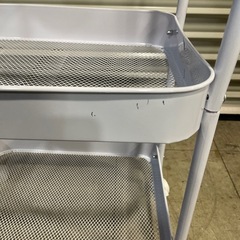 キッチンワゴン 収納棚 キャスター付き 3段の画像