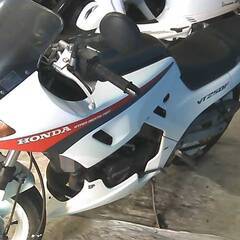 HONDA VT250FG 白 格安提供車 エンジン始動動画 半額配送キャンペーン 期間限定車体本体価格 現状渡し諸経費￥0- 横浜 P-Yardの画像