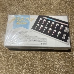 【新品、未使用】ガラスペン12色セットの画像