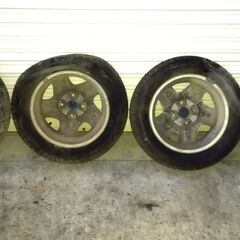 SUZUKI純正13インチアルミホイール4本SET MC21S ワゴンR装着 155/65/13 ※引き取りまたは指定駅渡しの画像