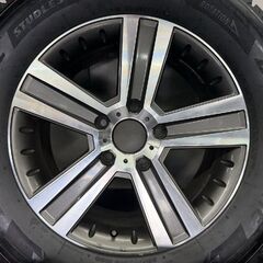 【BS BLIZZAK DM-V3 265/60R18】スタッドレス【EURO PREMIUM WERNER ヴェルナー 18インチ 7J5HPCD130+63】バリ溝 ベンツ/Gクラス等(STF057)の画像