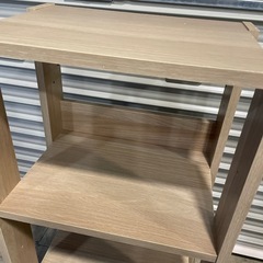 シェルフ ３段 カラーボックス 棚の画像