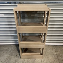 シェルフ ３段 カラーボックス 棚の画像
